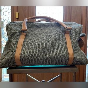 Hartmann Vintage Tweed Duffle Bag